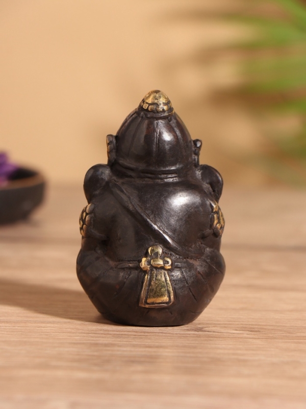 Сувенир бронза "Ганеша" 5х5х8 см
