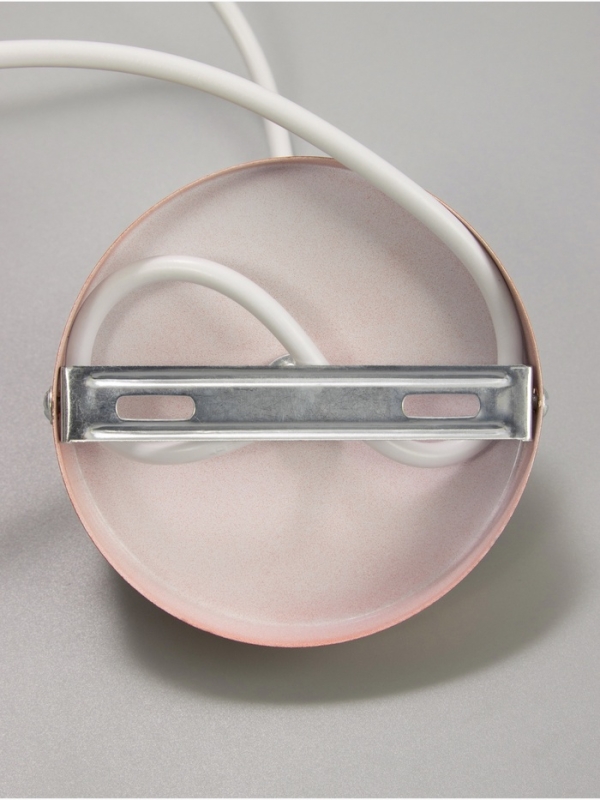 Светильник Robert 1х40Вт Е27 пр-1м неон оранжевый 24х24х14см