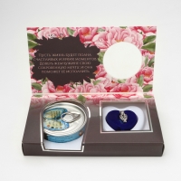 Кулон &laquo;Жемчужина желаний&raquo; цветы, цвет МИКС, 45 см