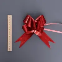 Бант - бабочка №5, красный