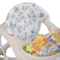 Ходунки &laquo;Верный друг&raquo;, 7 колес, муз. игрушки, бежевый