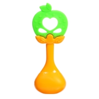 Набор погремушек с прорезывателем для зубов &laquo;Фруктики. Яблоко&raquo;, 4 шт