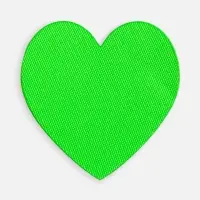 Наклейка тканевая Lunga Сor, M, зеленый неон