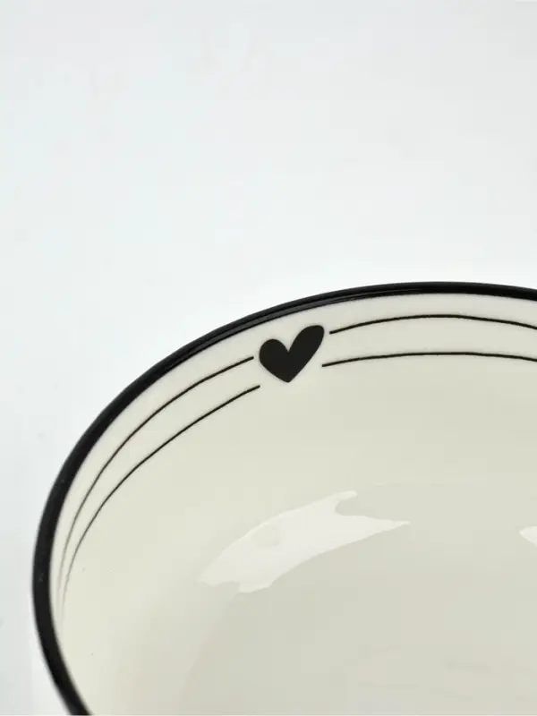 Миска "С любовью", 11,5 х 5,6 см (330 мл)