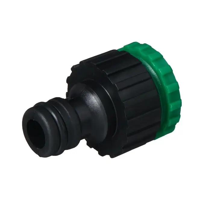 Штуцер, внутренняя резьба 1/2"&ndash;3/4", быстросъёмное соединение, пластик, МИКС, Greengo