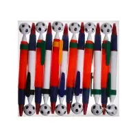 Ручка - прикол шариковая Calligrata &laquo;Футбольный мяч&raquo;, МИКС