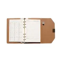 Органайзер на кольцах, C6, с клапаном, 80л, линия, к/зам, Бежевый