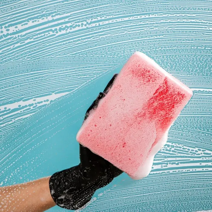 Губка автомобильная Grand Caratt, 150 х 100 х 45 мм, микс