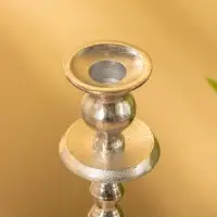 Подсвечник "Великолепный век" алюминий 13х13х33 см