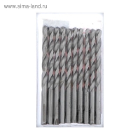 Сверло по металлу ЛОМ, HSS, цилиндрический хвостовик, 5&times;85 мм, 10 шт.