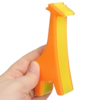 Погремушка &laquo;Жирафик&raquo;, перкуссионный, шейкер, цвет оранжевый, Крошка Я