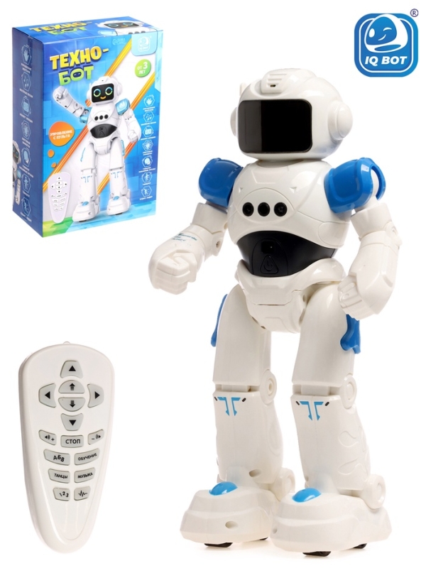 Робот радиоуправляемый работает от аккумулятора , сенсор, запись SL-06232