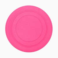 Фрисби, TPR, 14,5 см  розовая