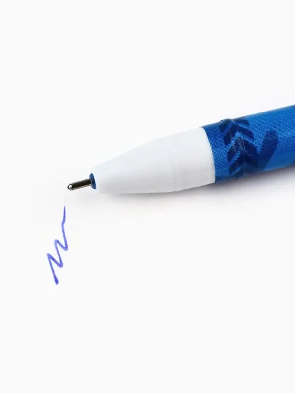 Ручка пиши-стирай, пластик, с колпачком &laquo;С 23 февраля!&raquo;, синяя паста, 0.5 мм