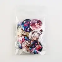 Значки закатные &laquo;Аниме девочки&raquo;, 38 мм, МИКС