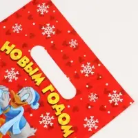 Подарочные пакеты, полиэтилен, набор 15 шт &laquo;Новый год&raquo;