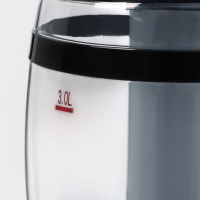 Пивной бочонок &laquo;Банный&raquo;, 3 л, ёмкость для льда, подсветка, пластик, чёрный