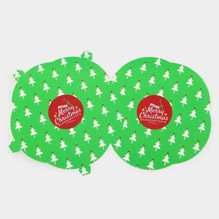 Подарочная коробка игрушка на ёлку складная &laquo;Звезда ели&raquo; 7&times;5.5&times;2 см