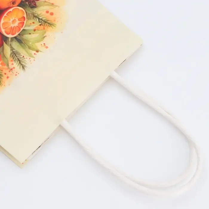 Пакет бумажный подарочный новогодний крафт &laquo;Атмосфера Нового Года&raquo; 16&times;12&times;6 см