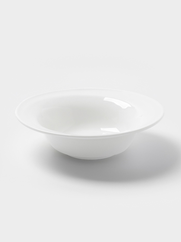 Тарелка глубокая Hanna Kn&ouml;vell, d=19.8 см, фарфор, белая