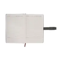 Ежедневник недатированный формат А5, с хлястиком, 112л, линия, пвх, Зеленый