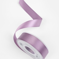 Лента атласная двухсторонняя №0434 25мм*25&plusmn;1м сиреневый TR