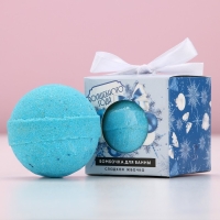 Бомбочка для ванны &laquo;Волшебного года&raquo;, 130 г, аромат сладкой жвачки, Новый Год