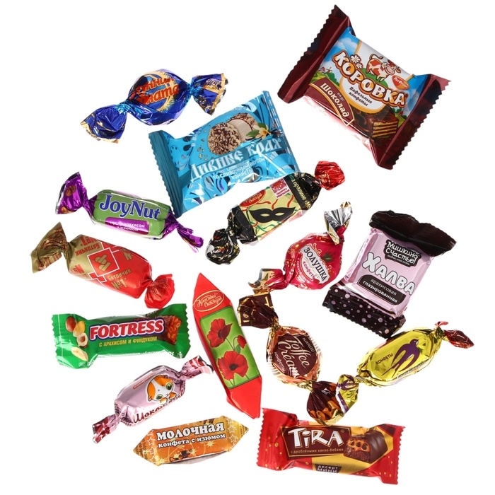 Новый год. Подарочный набор конфет "От всей души!", 200 г