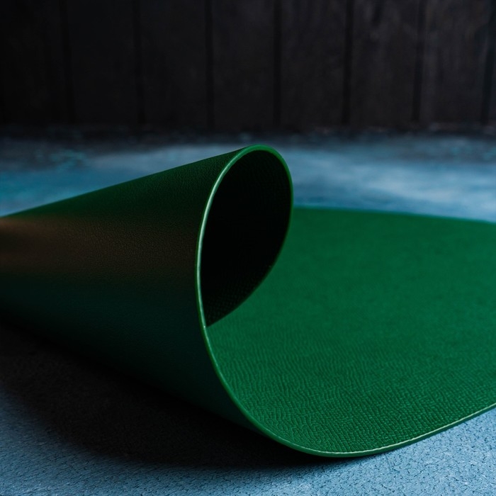 Салфетка сервировочная на стол Доляна &laquo;Тэм&raquo;, 44&times;35,5 см, цвет зелёный