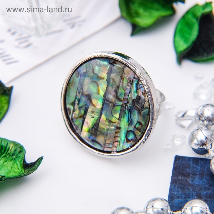 Кольцо &laquo;Галиотис&raquo; круг, безразмерное