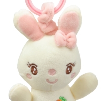 Подвеска с вибрацией &laquo;Милая зайка&raquo;, прорезыватель, на кроватку, коляску, Крошка Я