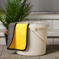 Салфетка из микрофибры высокой плотности, полирующая, 40 х 30 см, 750 г/м&sup2;