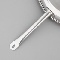 Сковорода &laquo;Общепит&raquo;, d=40 см, толщина корпуса 0,8 мм, дно 3,5 мм, антипригарное покрытие, индукция