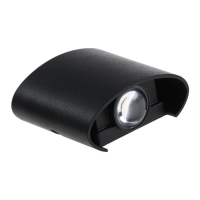 Светильник фасадный &laquo;Полусфера&raquo;, FSD-074, 2 Вт, 4000К, 1 луч, IP65, 220 В, пластик, черный   1008420