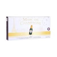 Новый год. Шоколад фигурный MOMENTS CHAMPAGNE, с алкогольной начинкой, 13 г