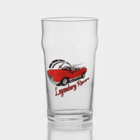 Стакан для пива стеклянный &laquo;Пейл-эль&raquo;, 570 мл, рисунок МИКС