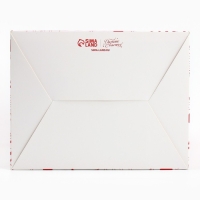 Коробка подарочная складная с 3D эффектом, упаковка, &laquo;Love you&raquo;, 18 х 14 х 23 см