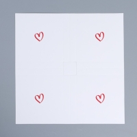 Коробка кондитерская для муссовых пирожных &laquo;Present&raquo;, 17.8 х 17.8 х 6.5 см