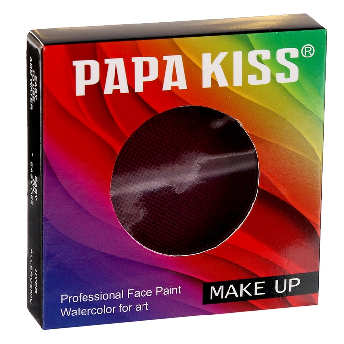 Аквагрим профессиональный для лица и тела, цвет бордовый