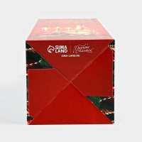 Коробка подарочная новогодняя складная &laquo;Шампанское &raquo;, 9.5 х 32.5 х 9.5 см, Новый год