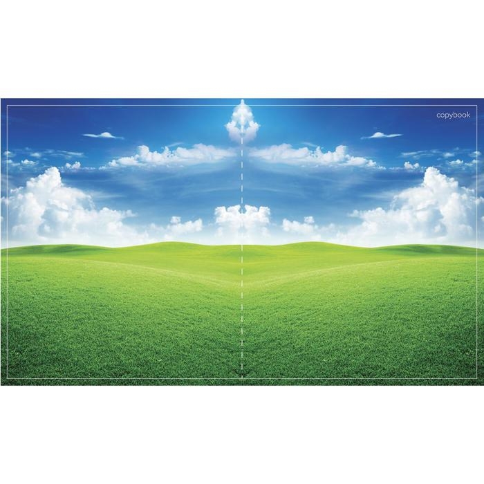 Тетрадь 96 листов в клетку Calligrata "Прекрасная пора", обложка мелованный картон, блок офсет, МИКС