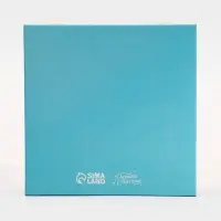 Коробка складная &laquo;Снежинки&raquo;, 14 х 14 х 3.5 см