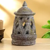 Подсвечник терракота &laquo;Фонарь&raquo;, 17&times;17&times;29 см