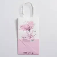 Пакет подарочный крафтовый, упаковка, &laquo;8 марта&raquo;, 12 х 21 х 9 см