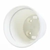 Кашпо со вставкой "Порто" 3,5л, D20 см, h-19 см, цвет белый