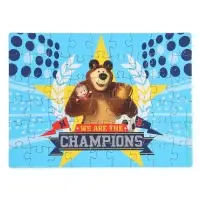 Пазлы &laquo;Маша и Медведь&raquo;, 54 элемента, МИКС