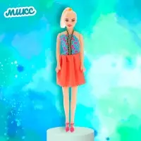 Кукла-модель &laquo;Оленька&raquo; в вечернем платье, МИКС