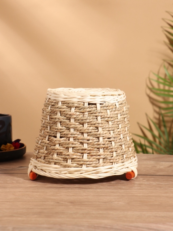 Корзина плетеная 18x18x13.5 см, ротанг