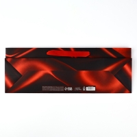 Пакет под бутылку горизонтальный &laquo;Тебе подарок&raquo;, 36 &times; 10 &times; 13 см