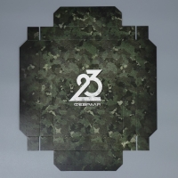 Коробка подарочная складная, упаковка, &laquo;23 февраля&raquo;, 21 х 15 х 7 см